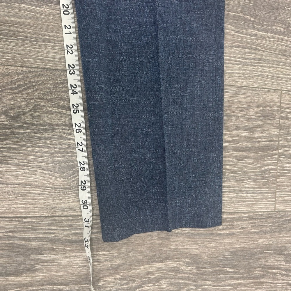 Bonobos Mens Italian Stretch Wool Dress Pants Blue Slacks 36x32 - Picture 10 of 11